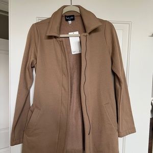 Tan lightweight jacket. New with tags